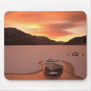 Ein gefrorener Loch   Ruthven, Großbritannien Mousepad