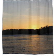 Ein gefrorener Sonnenuntergang