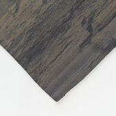 Ein gefrorener Sonnenuntergang Fleecedecke (Ecke)