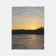 Ein gefrorener Sonnenuntergang