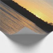 Ein gefrorener Sonnenuntergang Geschenkpapier (Ecke)
