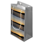 Ein gefrorener Sonnenuntergang Kleine Geschenktüte (Vorderseite Schrägansicht)