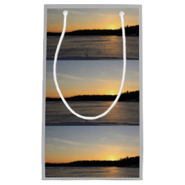 Ein gefrorener Sonnenuntergang Kleine Geschenktüte