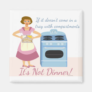 Ein gefrorenes Abendessen bedeutet das Abendessen Magnet