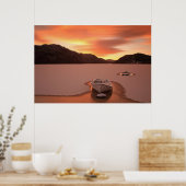 Ein gefrorenes Loch | Ruthven, UK Poster (Küche)