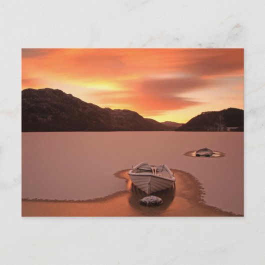 Ein gefrorenes Loch | Ruthven, UK Postkarte (Vorderseite)