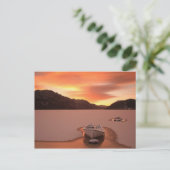 Ein gefrorenes Loch | Ruthven, UK Postkarte (Stehend Vorderseite)
