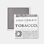 Ein Gegenwind für Tabak Magnet (Vorderseite/Rückseite)