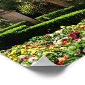 Ein geheimer Garten Balboa Park Poster (Ecke)