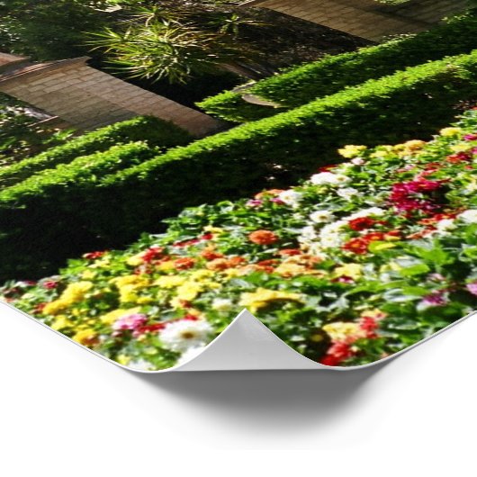 Ein geheimer Garten Balboa Park Poster (Ecke)