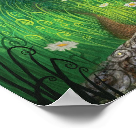 Ein geheimer Ort Poster (Ecke)