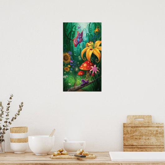 Ein geheimer Ort Poster (Küche)