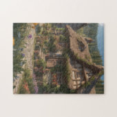 Ein geheimes Dorf: Das Puzzle eines Hauses (Horizontal)