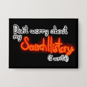 Ein Geheimnis des Schriftstellers Button