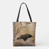 Ein geheimnisvoller Raven Tasche (Rückseite)