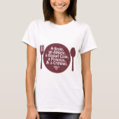 Ein Gehirn, ein Athlet, ein Körbchen... Pop Kultur T-Shirt (Vorderseite)