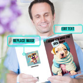 Ein geiler Welpe liebt es, gut zu werden Karte