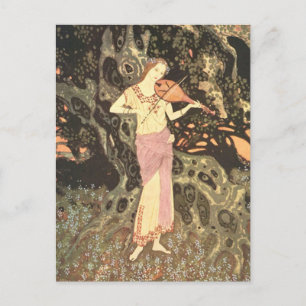 Ein Geist, der Poster ist Postkarte