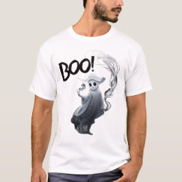 Ein Geist in seiner rauchenden Hand T-Shirt