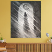 Ein Geist Leinwanddruck (Insitu (Wohnzimmer))