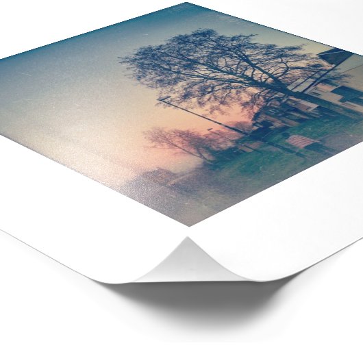 Ein Geist von gestern Fotodruck (Ecke)