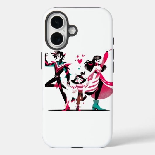 Ein geistiger Familienmoment Case-Mate iPhone Hülle (Rückseite)