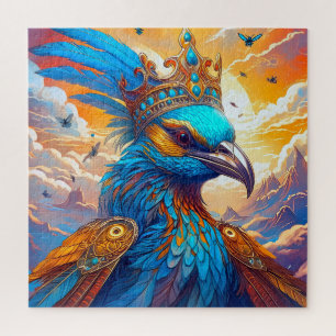 Ein gekröntes Vogelkind Puzzle