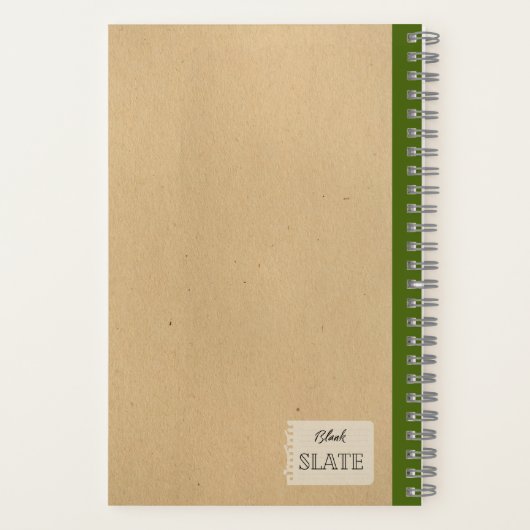 Ein gelber Apfel mit Blätter Personalisierter Comp Notizblock (Rückseite)