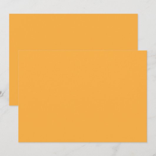 ein gelber Hintergrund mit Einladung (Vorne/Hinten)