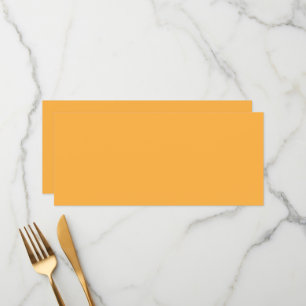 ein gelber Hintergrund mit Menükarte