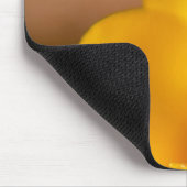 Ein gelber Krokus blüht in Portsmouth, New Mousepad (Ecke)