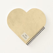 Ein gelber Pfirsich und anderthalb Notizblock (Rückseite)