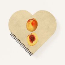 Ein gelber Pfirsich und anderthalb