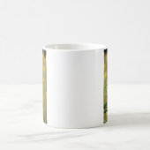 Ein gelbes Sonnenblumenfoto Kaffeetasse (Mittel)