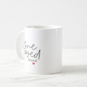 Ein geliebter Freund. Kaffeetasse (Vorderseite Links)