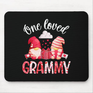 Ein geliebter Grammy Valentinstag Grammy Oma Valen Mousepad