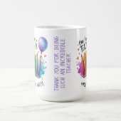 Ein geliebter Lehrer Personalisiert Dankeschön Kaffeetasse (Mittel)