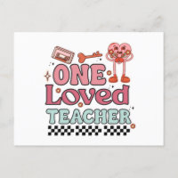 Ein geliebter Lehrer Retro Valentinstag