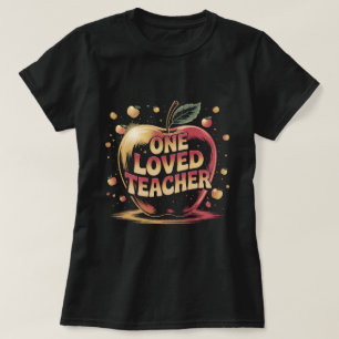 Ein geliebtes Lehrer-Shirt: Süßes Apfel-Lehrer-Dan T-Shirt