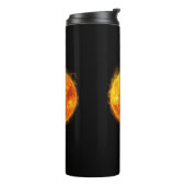 Ein Gemälde der Sonne im Weltraum Thermosbecher (Nach links gedreht)