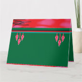 ein Gemälde eines Frosches auf einem Grasfeld Dankeskarte (Vorderseite)