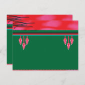 ein Gemälde eines Frosches auf einem Grasfeld Postkarte (Vorne/Hinten)