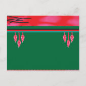 ein Gemälde eines Frosches auf einem Grasfeld Postkarte (Vorderseite)