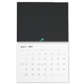 ein Gemälde mit einer Blume und einem Fisch auf ei Kalender (Mär 2027)