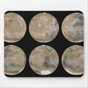 Ein gemäßigter Nordsommer/Südwinter auf den Mars Mousepad
