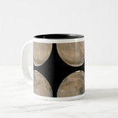 Ein gemäßigter Nordsommer/Südwinter auf den Mars Zweifarbige Tasse (Vorderseite Links)