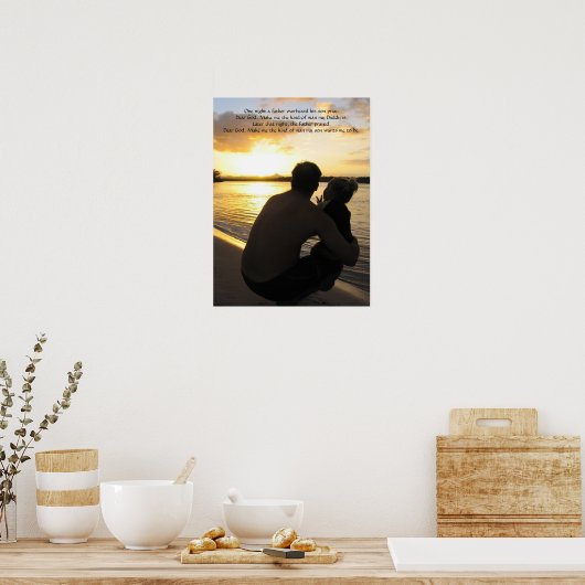 Ein gemeinsames Gebet Poster (Küche)