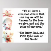 Ein gemeinsames Traumposter Poster (Vorne)