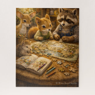 Ein gemütlicher Abend in Pinecone Hollow  Puzzle