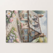 Ein gemütliches Dorf Puzzle (Horizontal)